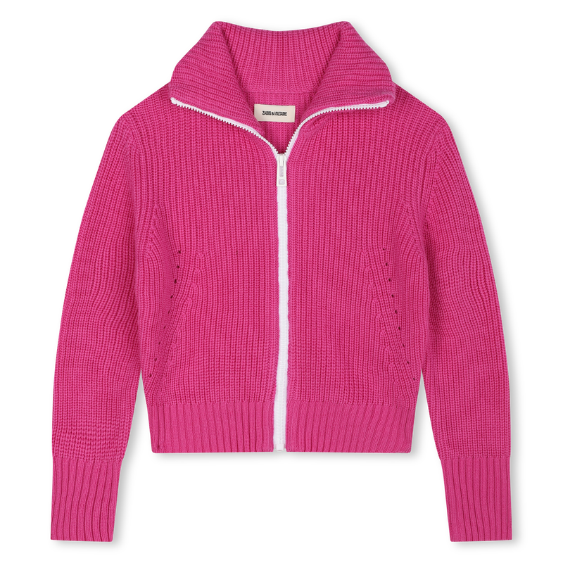 Cardigã de lã com fecho ZADIG & VOLTAIRE 
                    GIRL