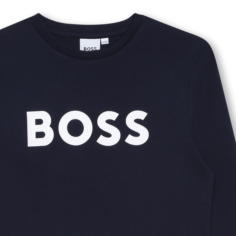 T-SHIRT DE MANGA COMPRIDA BOSS 
                        BOY
