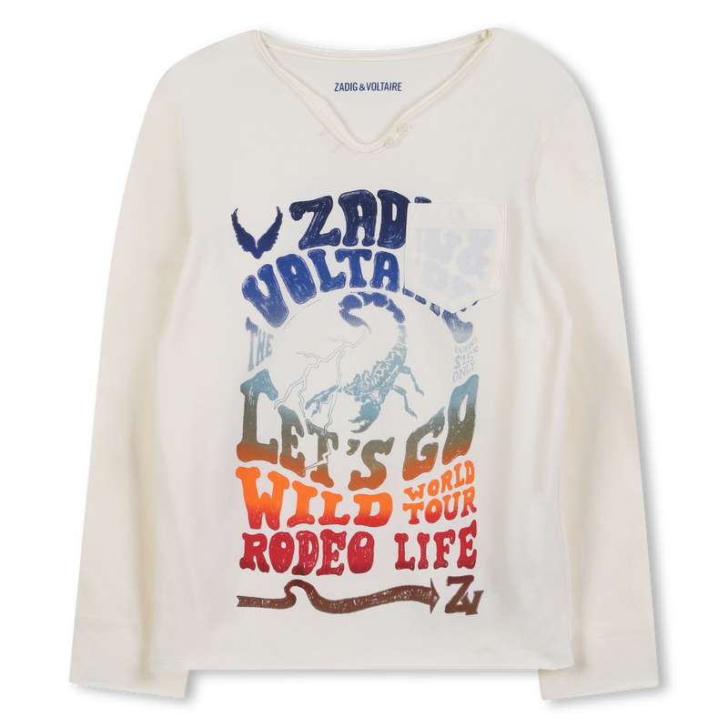 Camiseta de manga comprida ZADIG & VOLTAIRE 
                    BOY