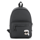 Mochila t&ecirc;xtil revestida com efeito de borracha KARL LAGERFELD KIDS 
                    BOY
