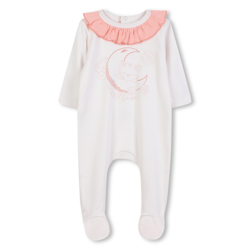 Pijama de algod&atilde;o KENZO KIDS 
                        GIRL