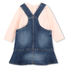 Conjunto vestido e camiseta CHLOE 
                    MENINA
