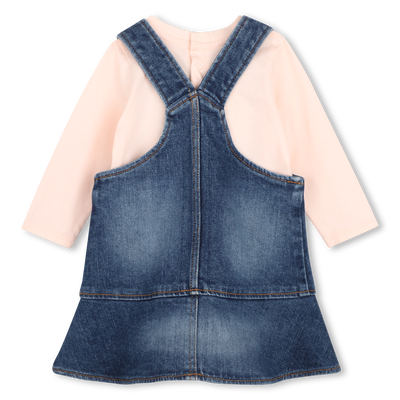 Conjunto vestido e camiseta CHLOE MENINA