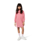 Vestido de l&atilde; escovada HUGO 
                    GIRL