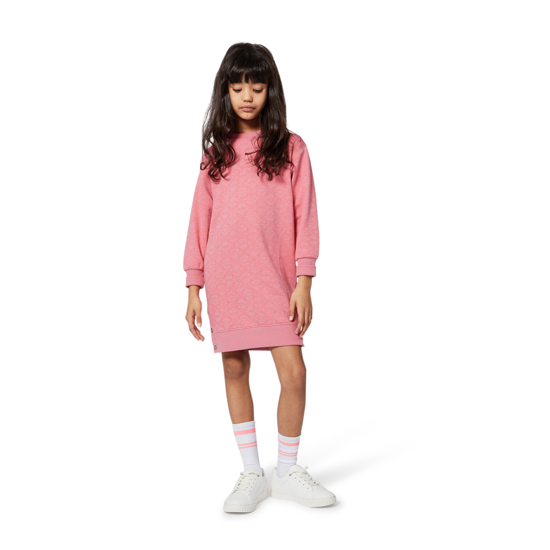 Vestido de l&atilde; escovada HUGO 
                        GIRL