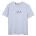 Camiseta de mangas curtas, AZUL CE&Uacute;, hi-res