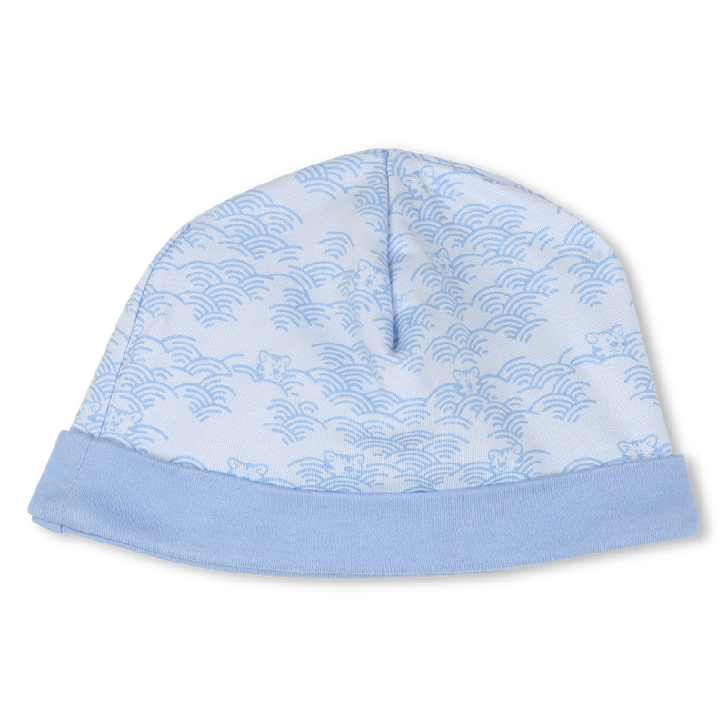Pijama, babete e gorro algod&atilde;o KENZO KIDS 
                        BOY