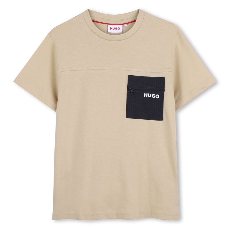 T-shirt de manga curta HUGO 
                    BOY
