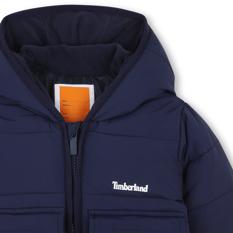 Jaqueta com capuz repelente de água TIMBERLAND 
                        BOY