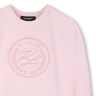 Maxi sweatshirt estampado KARL LAGERFELD KIDS 
                    GIRL