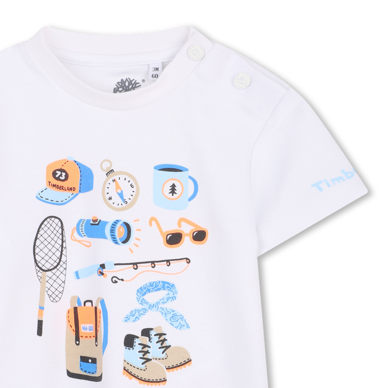 T-SHIRT DE MANGA CURTA TIMBERLAND 
                        BOY