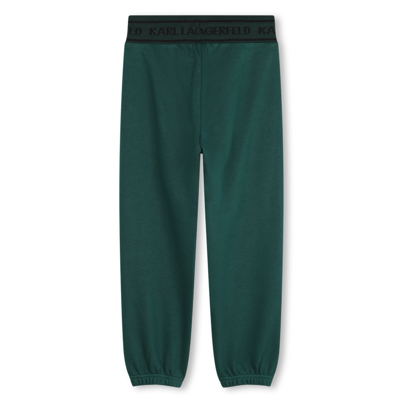 Fleece Sweatpants KARL LAGERFELD KIDS 
                    BOY