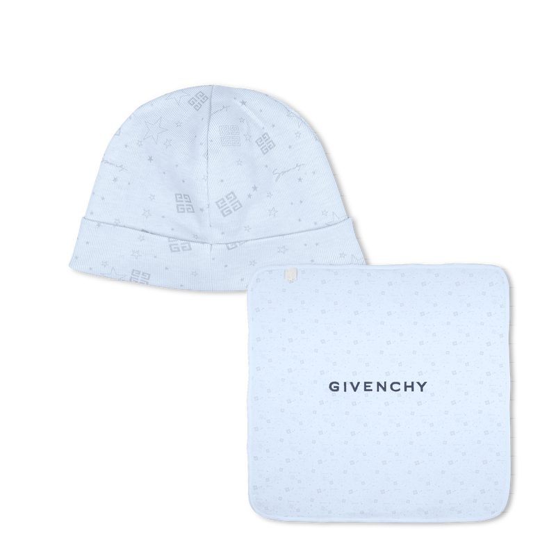 Conjunto de cobertor e chapéu GIVENCHY 
                        UNISEX
