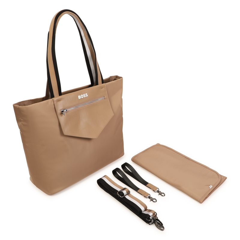 Saco muda-fraldas com fecho BOSS 
                    UNISEX