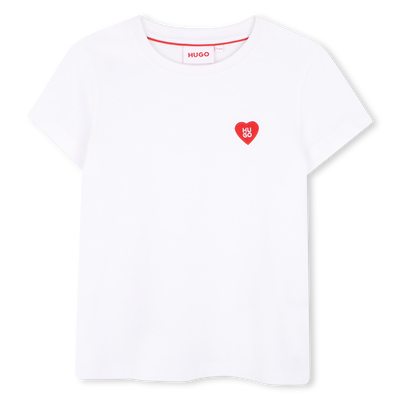 Camiseta de mangas curtas HUGO MENINA