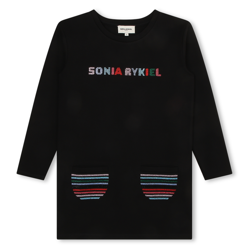 VESTIDO MANGAS COMPRIDAS SONIA RYKIEL 
                    GIRL