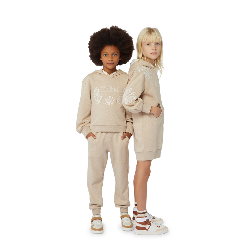 Sweatshirt de moletão bordada CHLOE 
                    GIRL