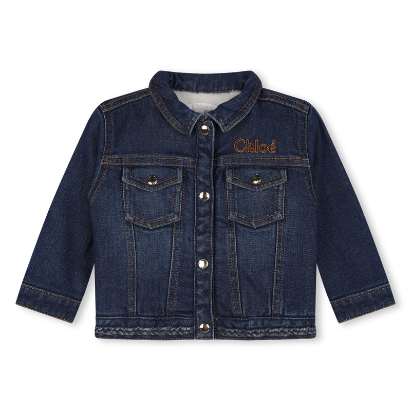 Faux-Fur Lined Jean Jacket CHLOE 
                    GIRL