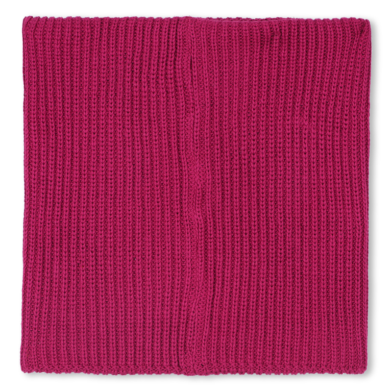 Conjunto de chap&eacute;u + aquecedor de pesco&ccedil;o KARL LAGERFELD KIDS 
                        GIRL