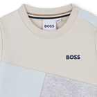 Moletom com gola redonda BOSS 
                    BOY