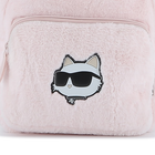 Mochila pequena feita de l&atilde; fofa KARL LAGERFELD KIDS 
                    GIRL