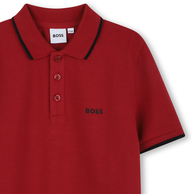 Camisa pólo de manga curta BOSS 
                    BOY