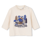 Conjunto de cal&ccedil;a, cardig&atilde; e camiseta TIMBERLAND 
                    BOY