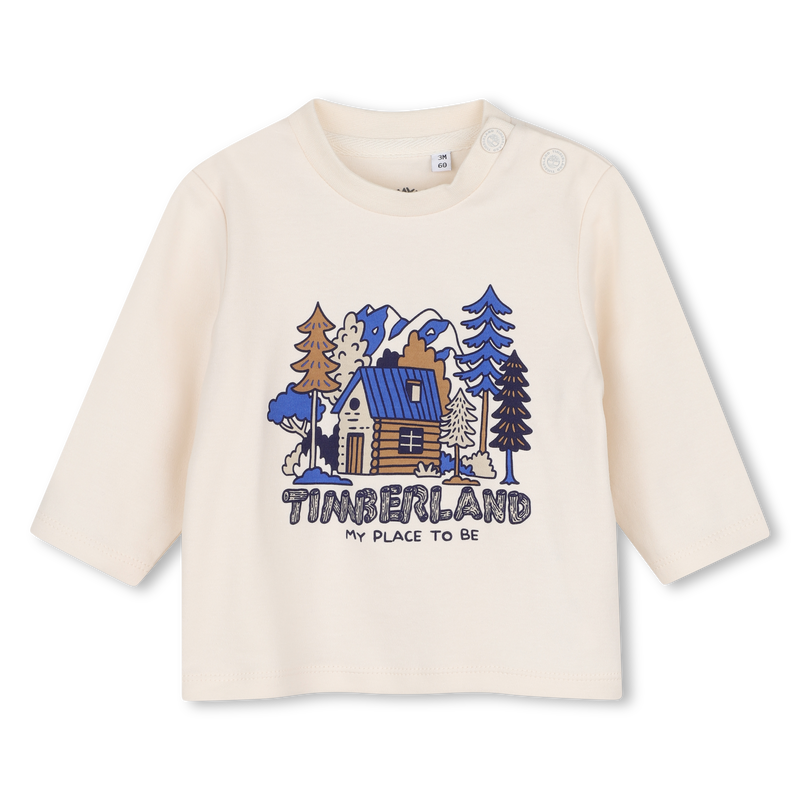 Conjunto de cal&ccedil;a, cardig&atilde; e camiseta TIMBERLAND 
                        BOY