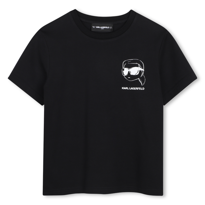 Camiseta de mangas curtas KARL LAGERFELD KIDS 
                        MENINO