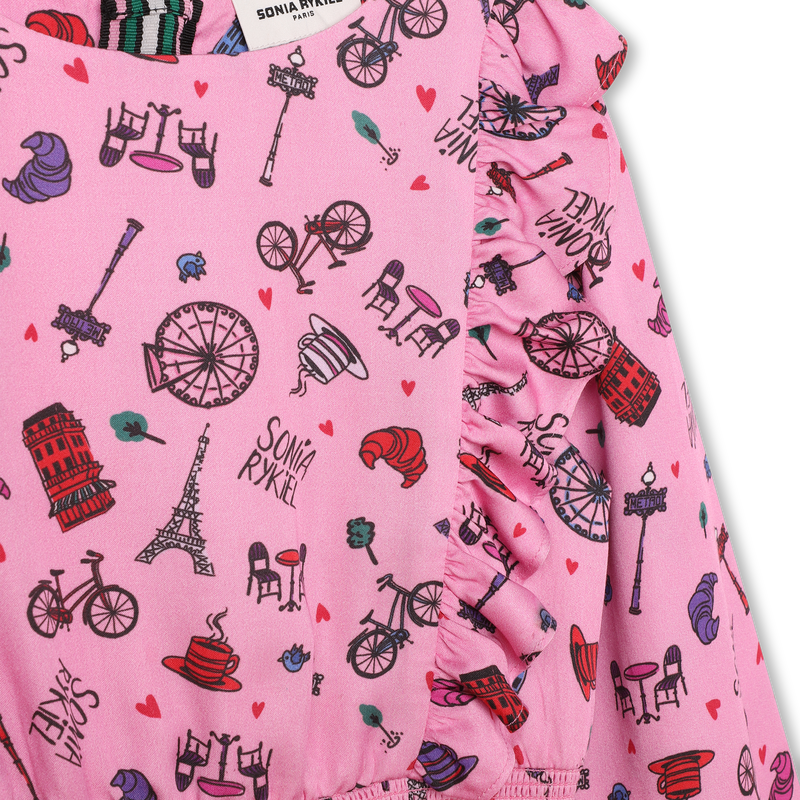 VESTIDO MANGAS COMPRIDAS SONIA RYKIEL 
                    GIRL