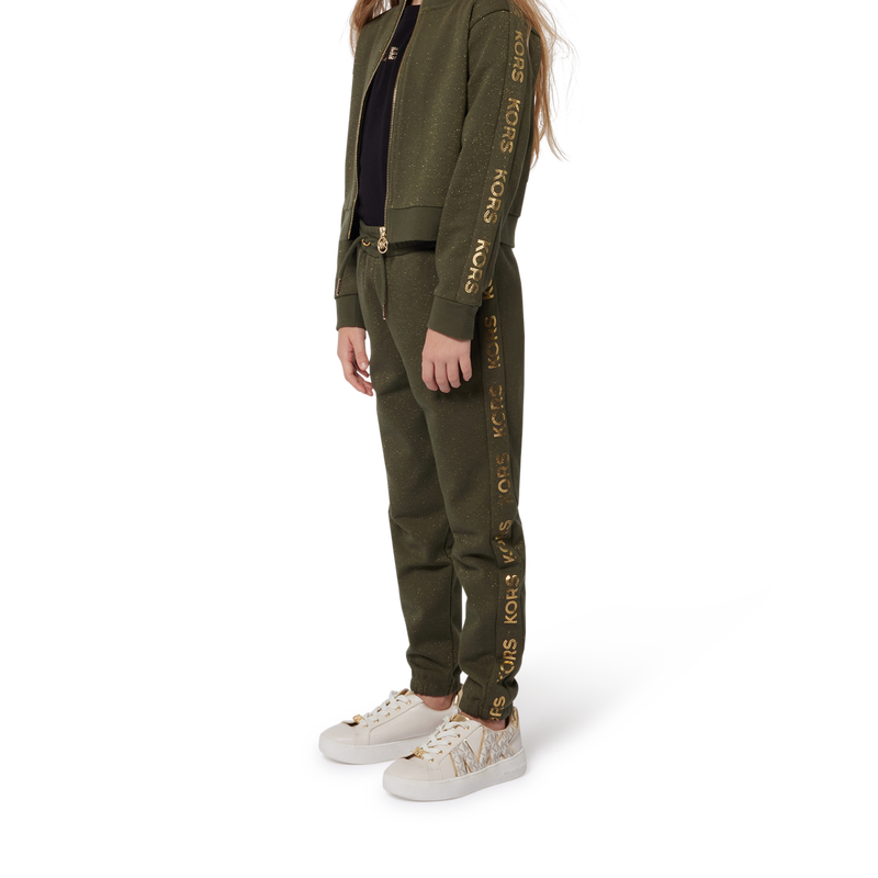 Cal&ccedil;as de jogging em molet&atilde;o MICHAEL KORS 
                        GIRL