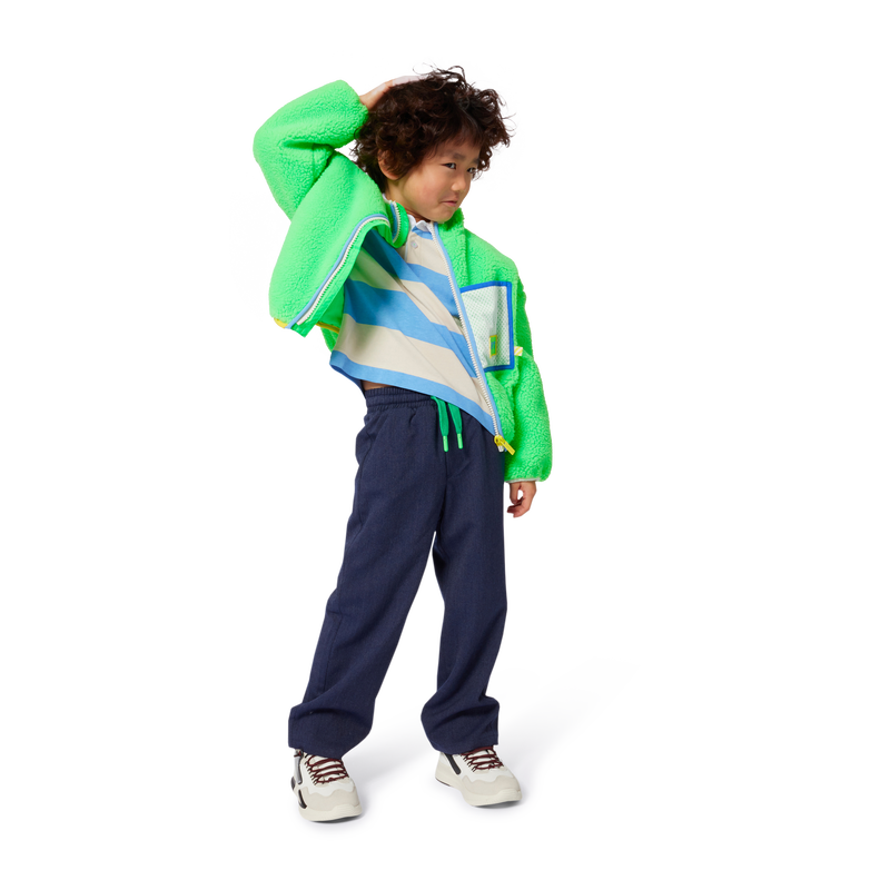 Polo de manga comprida às riscas BILLIEBLUSH 
                    BOY