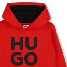 Moleton com capuz HUGO 
                    MENINO