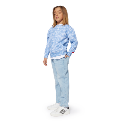 Jeans largos com 5 bolsos HUGO BOY