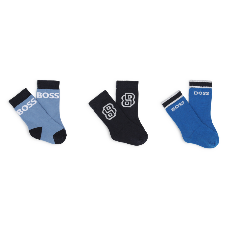Socks (Pack Of 3) BOSS 
                    BOY