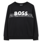 Moletom com gola redonda BOSS 
                    MENINO