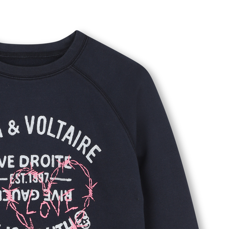 Sweatshirt estampada ZADIG & VOLTAIRE 
                    GIRL