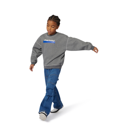 Calças de ganga de algodão DKNY UNISEX