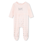 Pijama, gorro e babete algod&atilde;o MICHAEL KORS 
                    GIRL