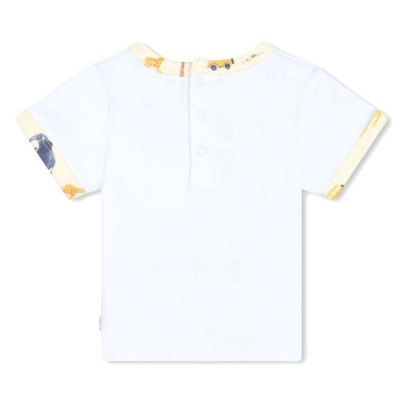 T-shirt e calções em algodão CARREMENT BEAU 
                    BOY