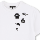 T-shirt de manga curta DKNY 
                    GIRL
