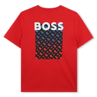 T-SHIRT MANGAS CURTAS BOSS 
                    MENINO
