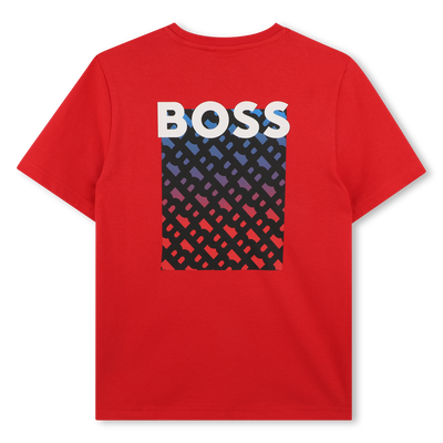 T-SHIRT MANGAS CURTAS BOSS MENINO