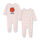 Conjunto de dois pijamas de algod&atilde;o, DELICADEZA, hi-res