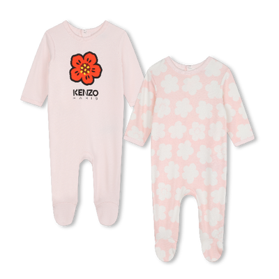 Conjunto de dois pijamas de algod&atilde;o KENZO KIDS UNISEX