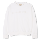 Sweatshirt em molet&atilde;o MICHAEL KORS 
                    GIRL