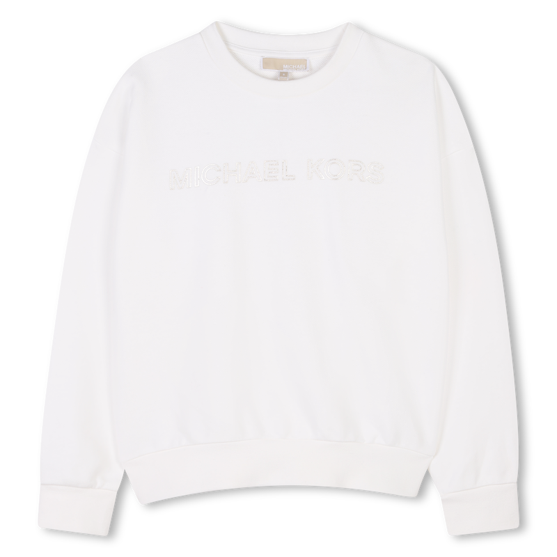 Sweatshirt em molet&atilde;o MICHAEL KORS 
                        GIRL