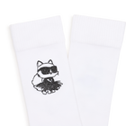 Meias de cano m&eacute;dio KARL LAGERFELD KIDS 
                    GIRL