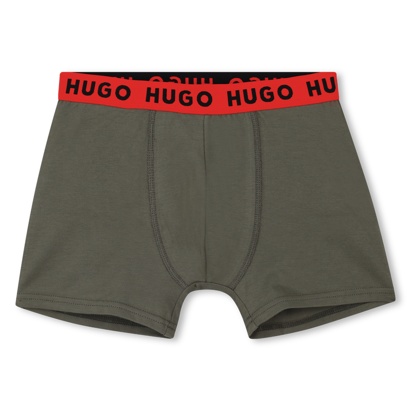 Pack de 2 cuecas boxer HUGO 
                    BOY