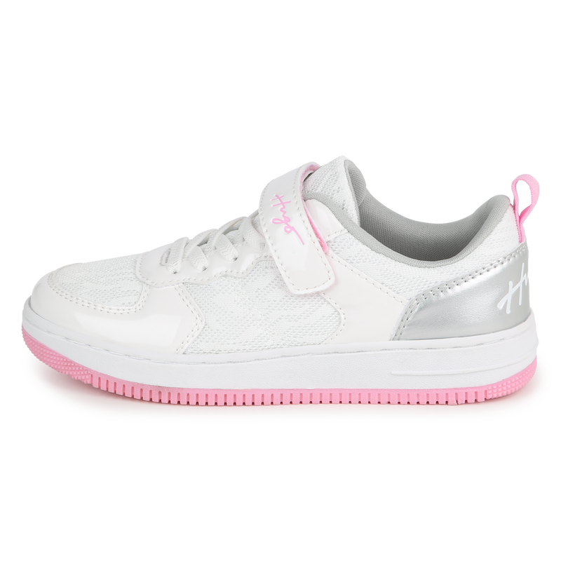 Ténis com atacadores e velcro HUGO 
                    GIRL
